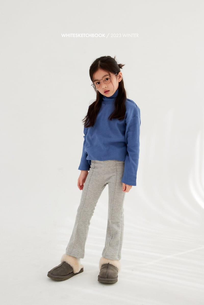 Whitesketchbook - Korean Children Fashion - #littlefashionista - Gamsung Turtleneck Tee - 6