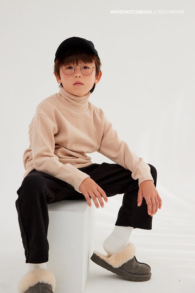 Whitesketchbook - Korean Children Fashion - #littlefashionista - Cotton Candy Turtleneck Tee - 5