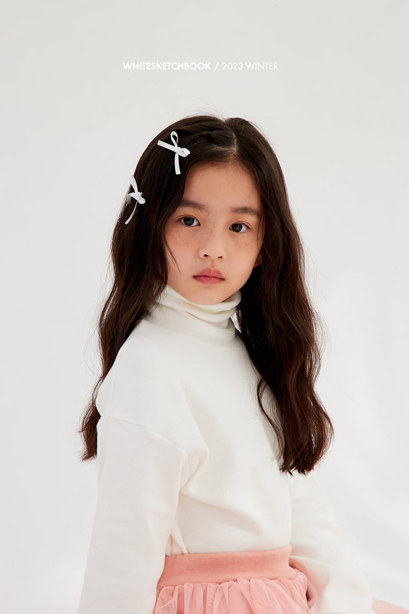 Whitesketchbook - Korean Children Fashion - #magicofchildhood - Cotton Candy Turtleneck Tee - 6