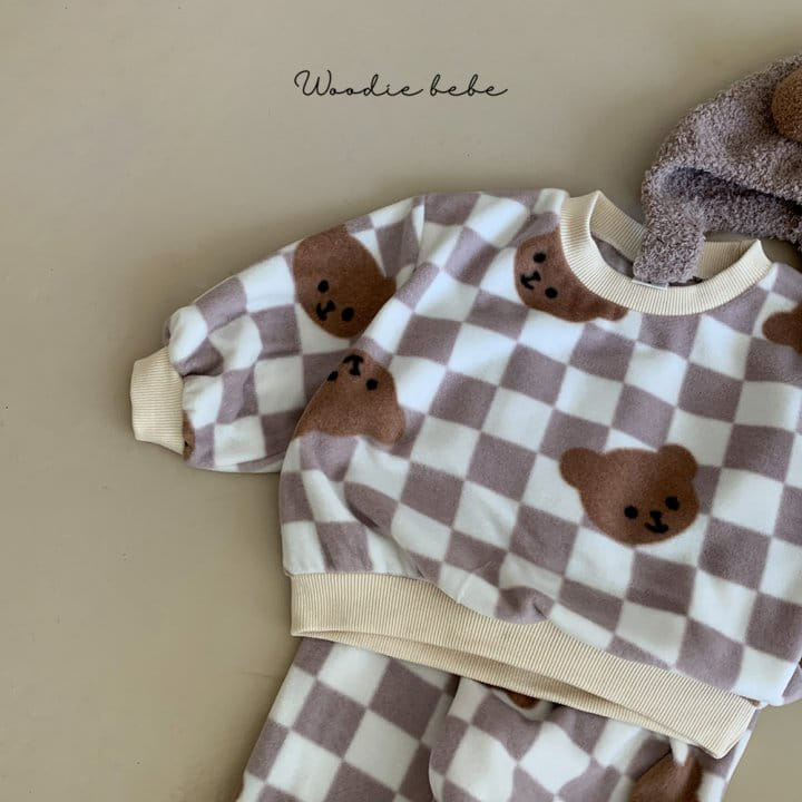 Woodie - Korean Baby Fashion - #babyboutique - Bans Top Bottom Set - 9