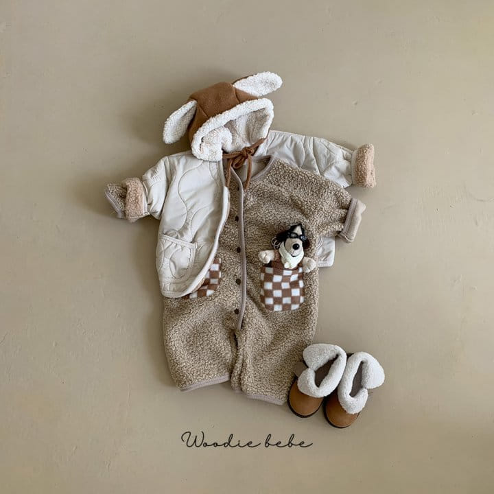 Woodie - Korean Baby Fashion - #babyboutique - Mon Blan Jacket - 6