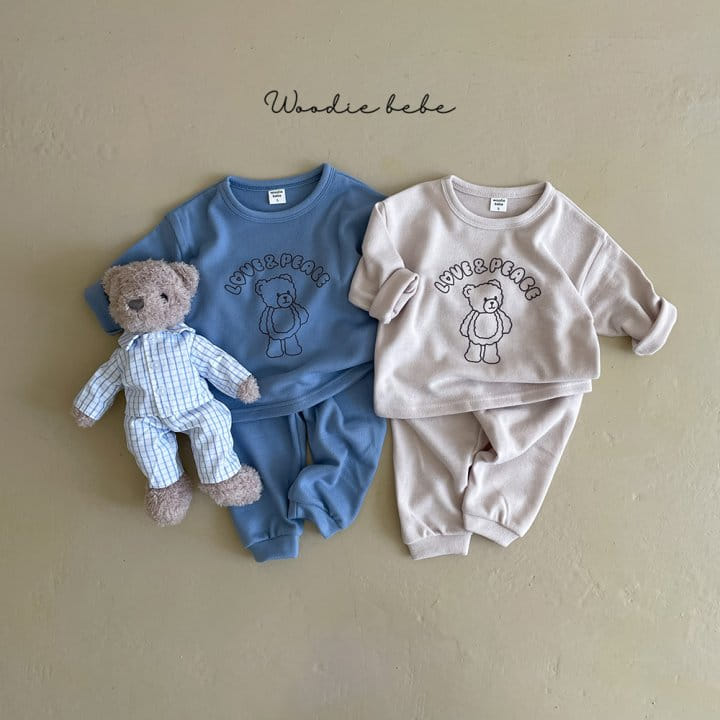 Woodie - Korean Baby Fashion - #babyboutiqueclothing - Daily Top Bottom Set - 4