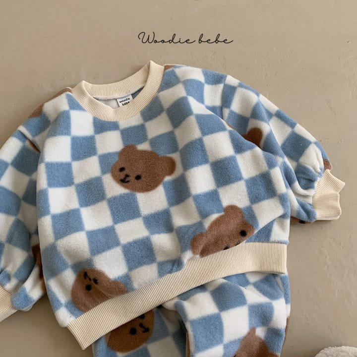 Woodie - Korean Baby Fashion - #babyfashion - Bans Top Bottom Set - 12