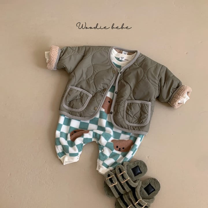 Woodie - Korean Baby Fashion - #babyfashion - Mon Blan Jacket - 9