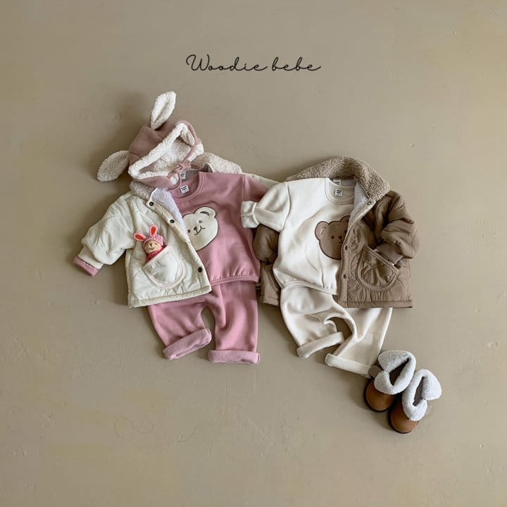 Woodie - Korean Baby Fashion - #babyfever - Tiber Top Bottom Set - 2