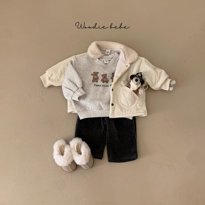 Woodie - Korean Baby Fashion - #babylifestyle - Family Tee - 6