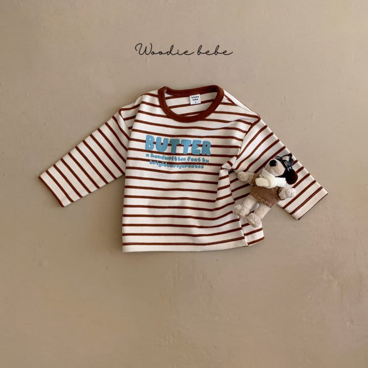 Woodie - Korean Baby Fashion - #babylifestyle - Butter Tee - 4