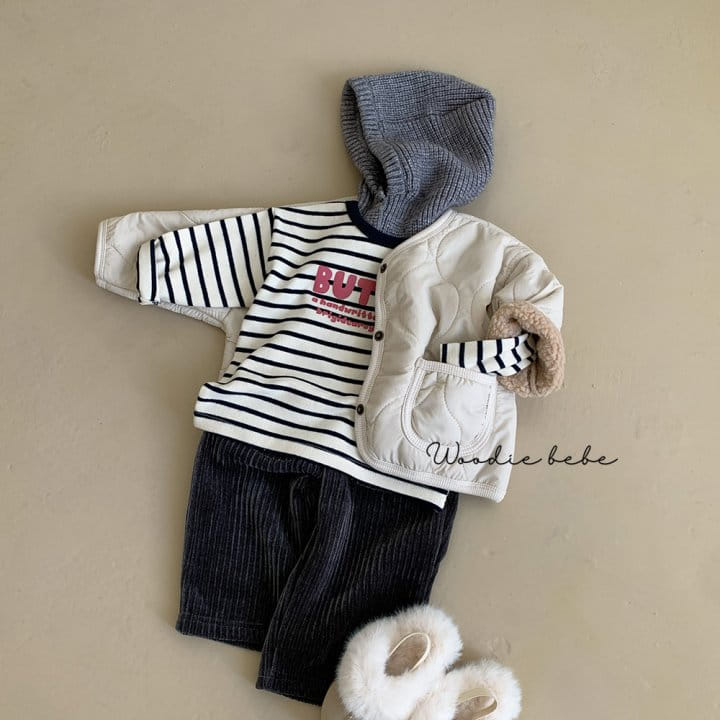 Woodie - Korean Baby Fashion - #babyootd - Coat Pants - 4