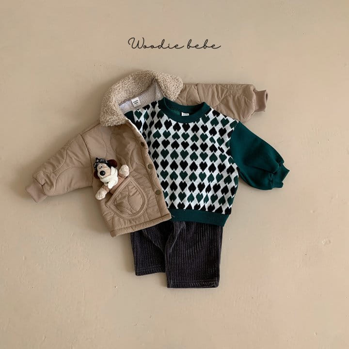 Woodie - Korean Baby Fashion - #babyoutfit - Coat Pants - 5