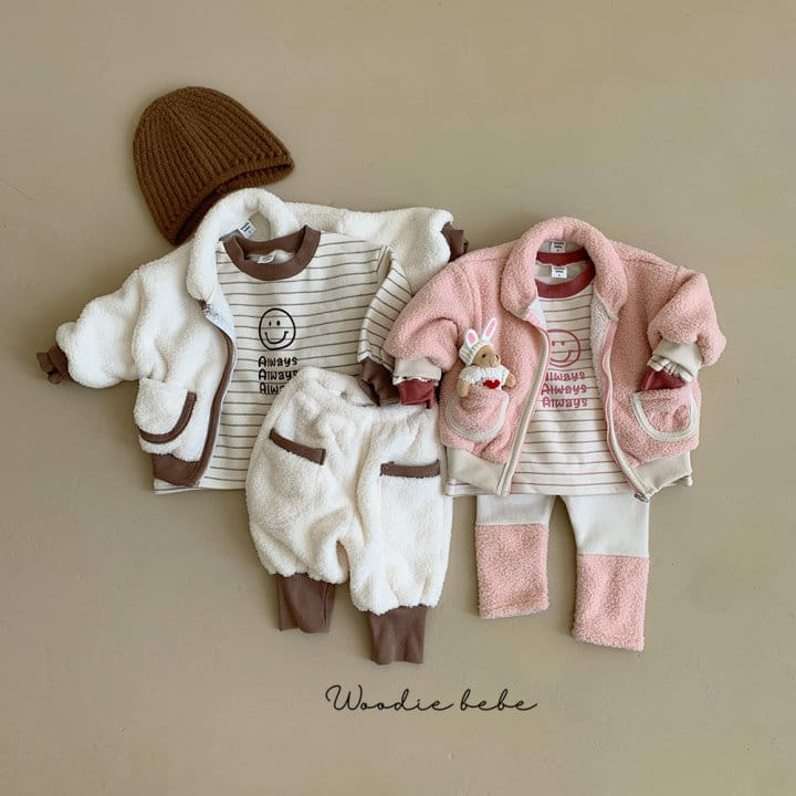 Woodie - Korean Baby Fashion - #babyoutfit - Custum Tee - 2
