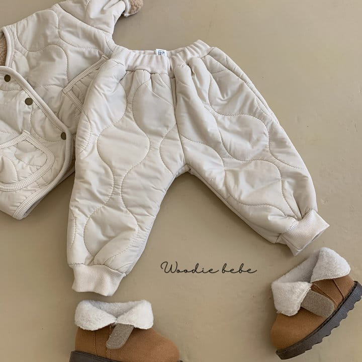 Woodie - Korean Baby Fashion - #babyoutfit - Mon Blan Pants - 2