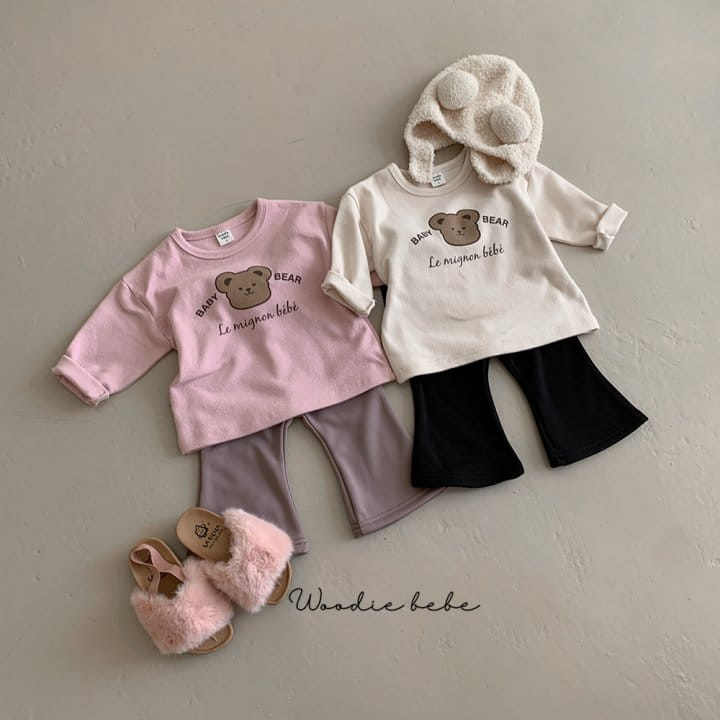 Woodie - Korean Baby Fashion - #babyoutfit - Fleece Pants - 6