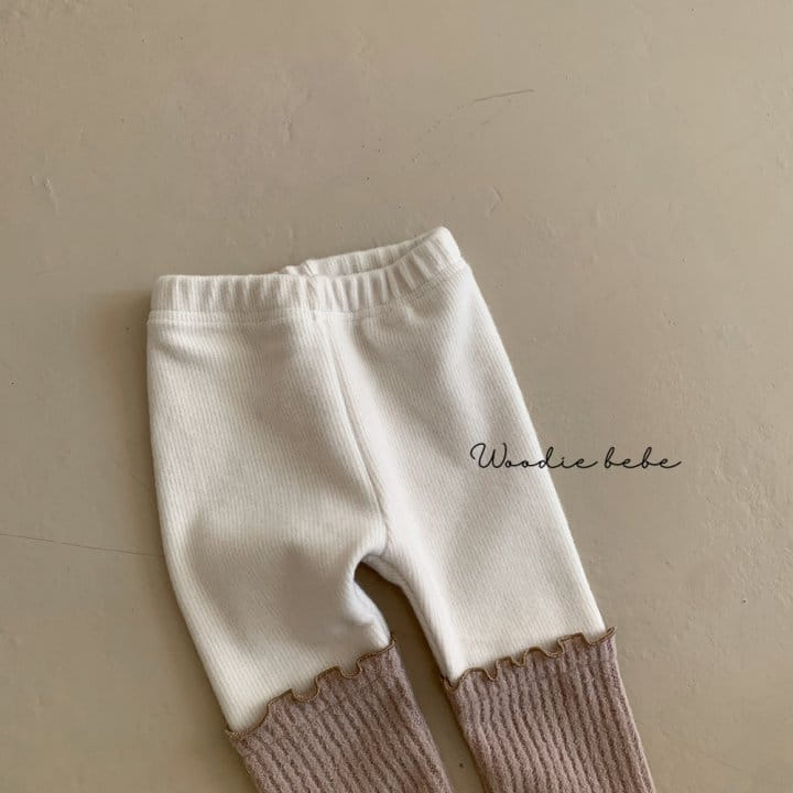 Woodie - Korean Baby Fashion - #babywear - Knee Socks Leggings - 12