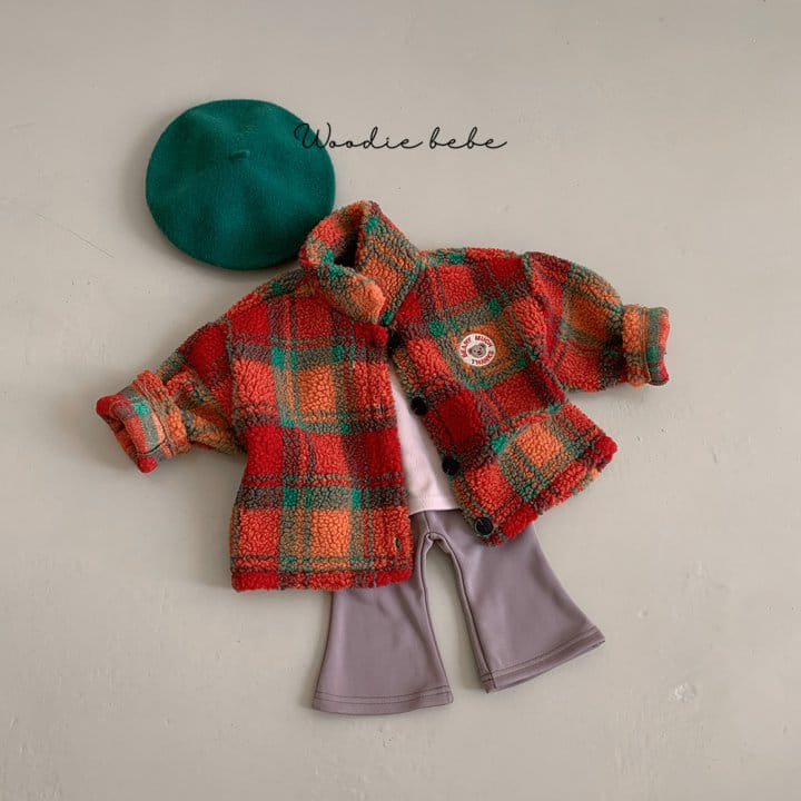 Woodie - Korean Baby Fashion - #babywear - Fleece Pants - 7