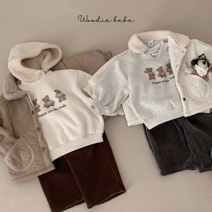 Woodie - Korean Baby Fashion - #onlinebabyboutique - Coat Pants - 7
