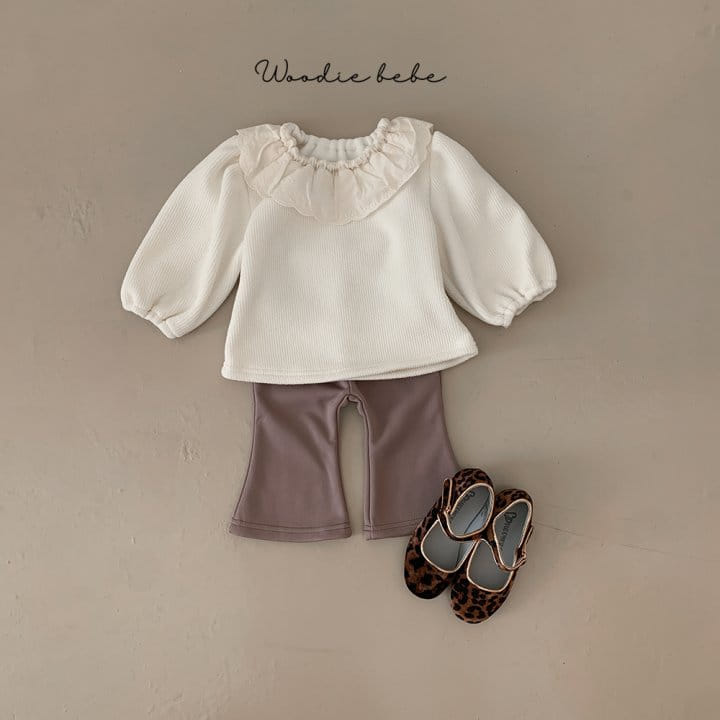 Woodie - Korean Baby Fashion - #onlinebabyshop - Fleece Pants - 9