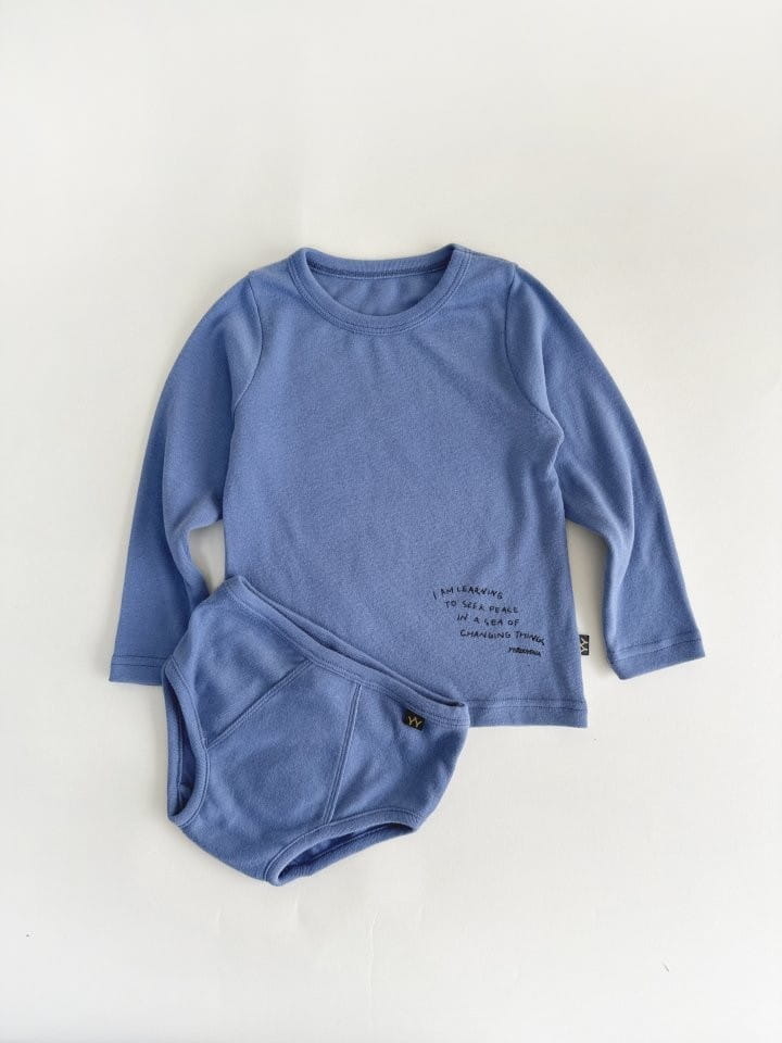 Yerooyena - Korean Children Fashion - #childofig - Lettering Frise Underwear - 3
