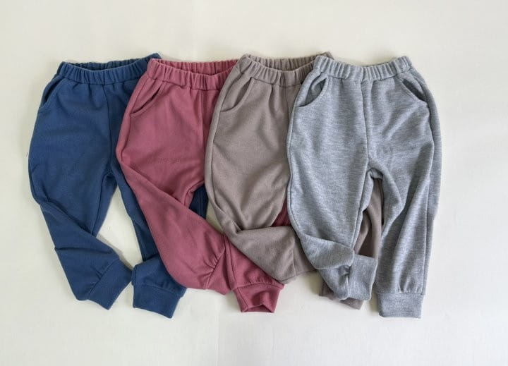 Yerooyena - Korean Children Fashion - #designkidswear - Fleece Rib Fit Pants - 8
