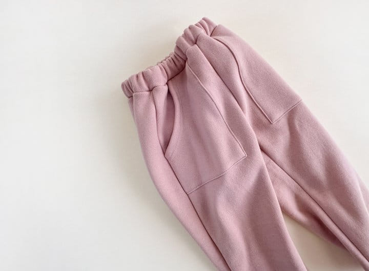 Yerooyena - Korean Children Fashion - #designkidswear - Pocket Fleece Loose Pants - 8