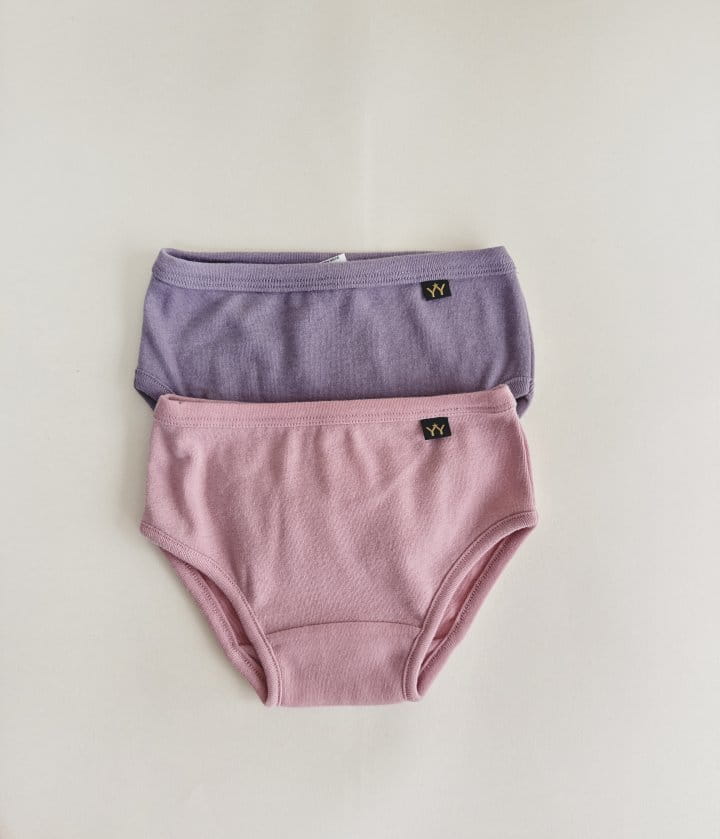 Yerooyena - Korean Children Fashion - #discoveringself - Lettering Frise Underwear - 5