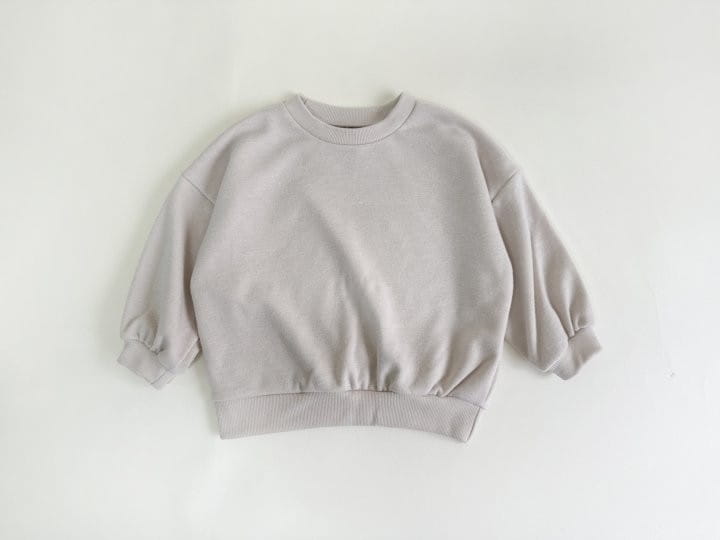 Yerooyena - Korean Children Fashion - #discoveringself - Fleece Overfit Soft Sweatshirt - 10