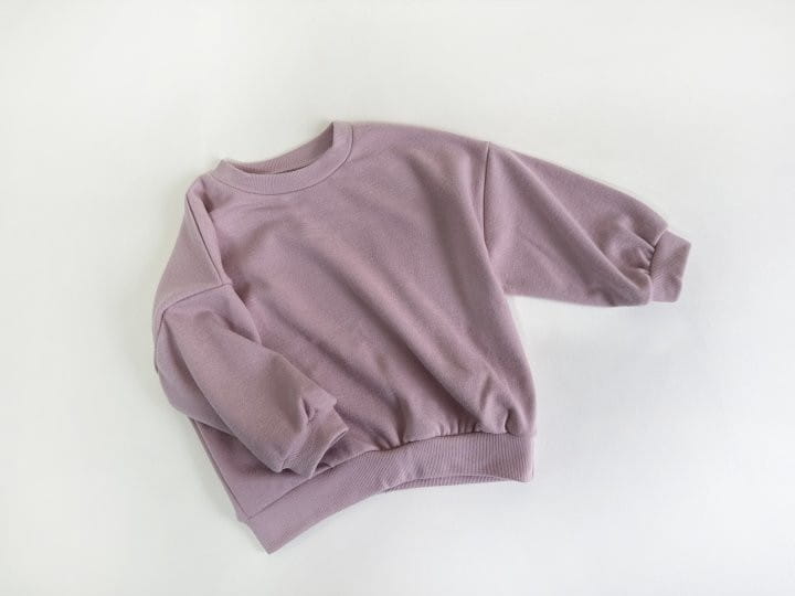 Yerooyena - Korean Children Fashion - #stylishchildhood - Fleece Overfit Soft Sweatshirt - 6