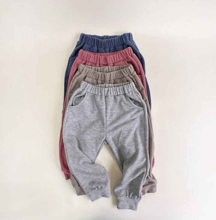 Yerooyena - Korean Children Fashion - #todddlerfashion - Fleece Rib Fit Pants - 4