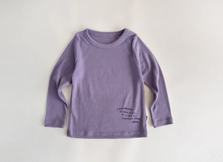 Yerooyena - Korean Children Fashion - #toddlerclothing - Lettering Frise Tee - 2