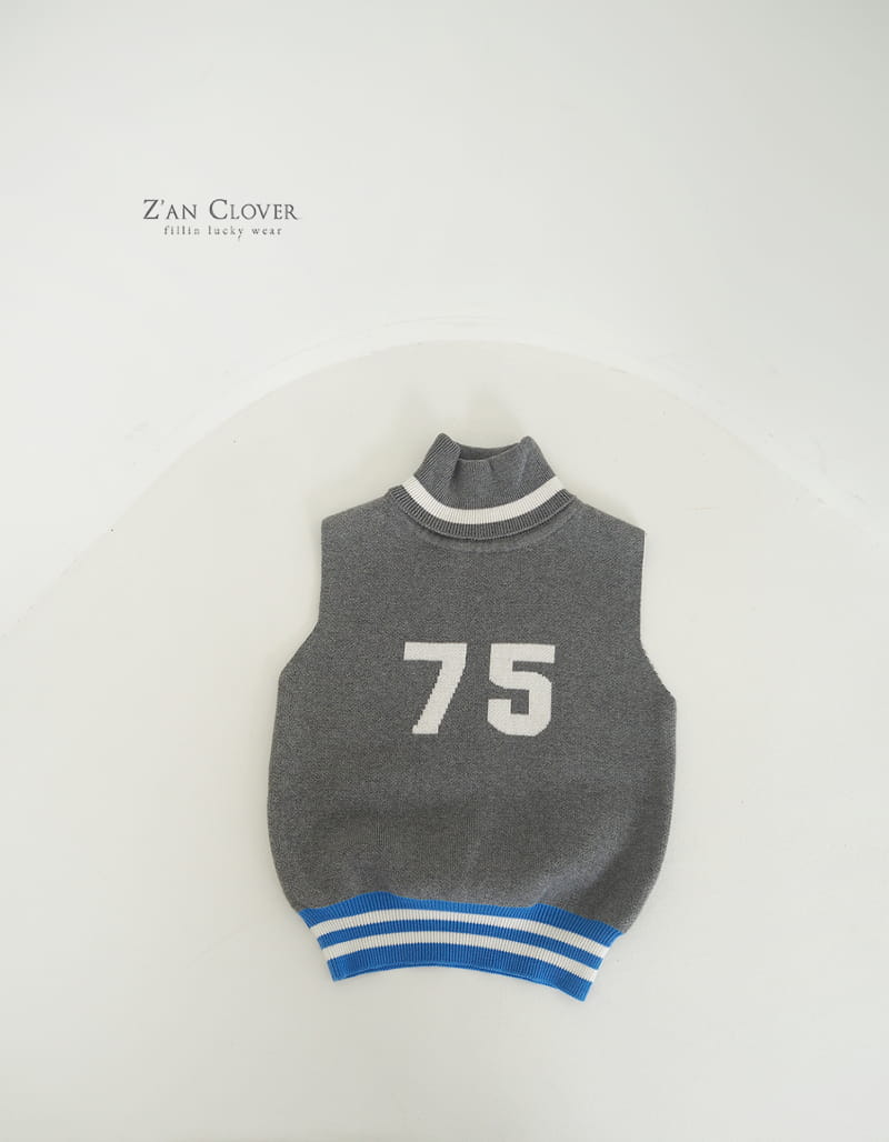Zan Clover - Korean Children Fashion - #Kfashion4kids - 75 Knit Vest - 8