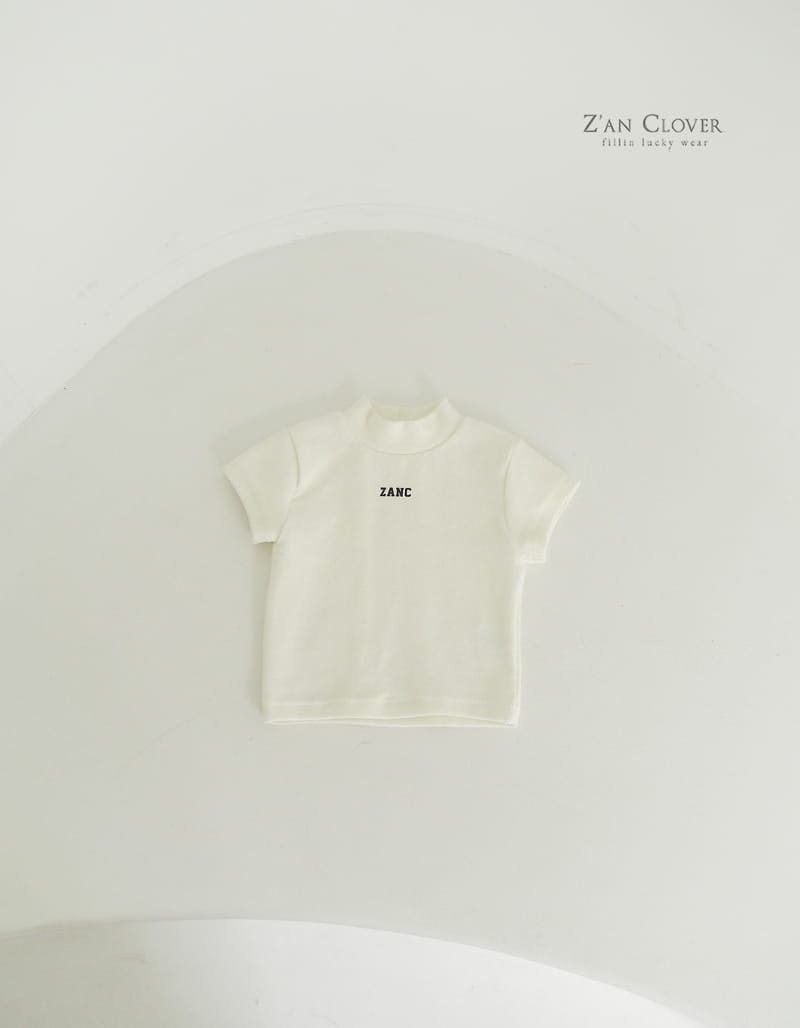 Zan Clover - Korean Children Fashion - #Kfashion4kids - ZANC Half Turtleneck Tee - 2