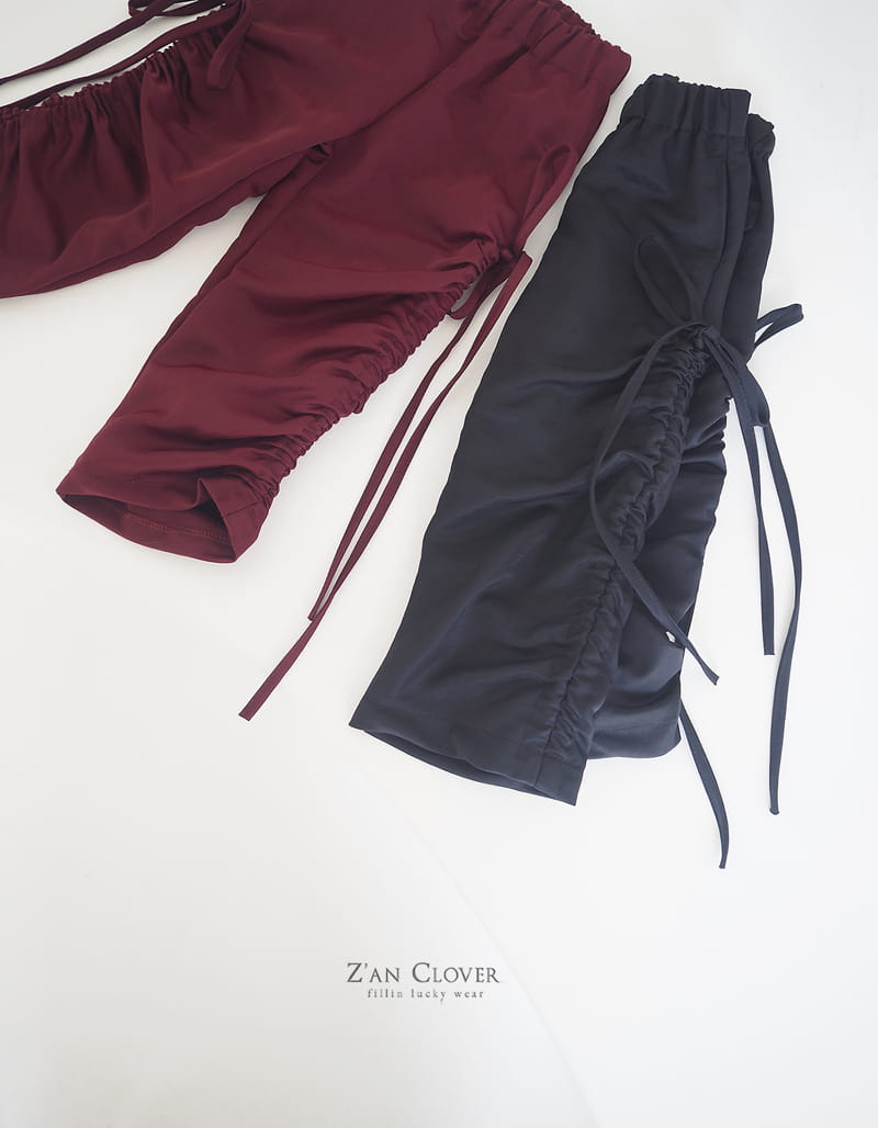 Zan Clover - Korean Children Fashion - #childofig - Street String pants - 6