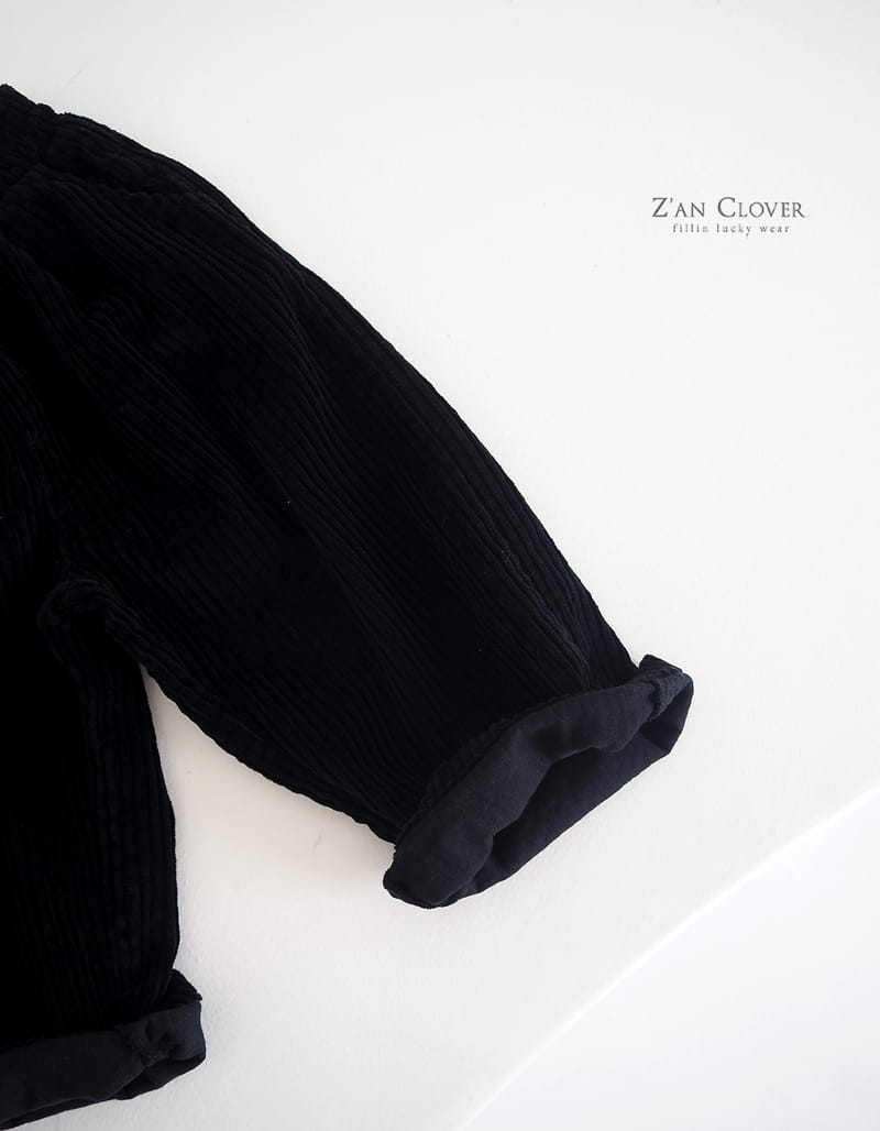 Zan Clover - Korean Children Fashion - #prettylittlegirls - Rib Loose Pants - 4