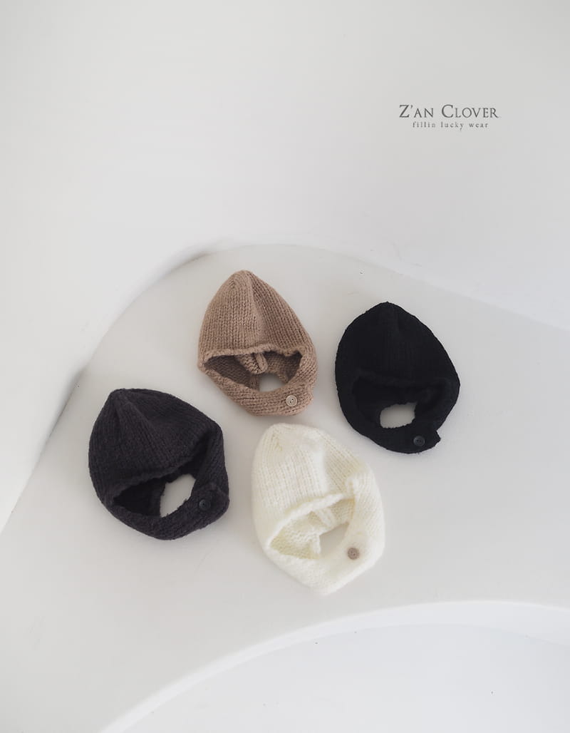 Zan Clover - Korean Children Fashion - #childofig - Button Ears Beanie