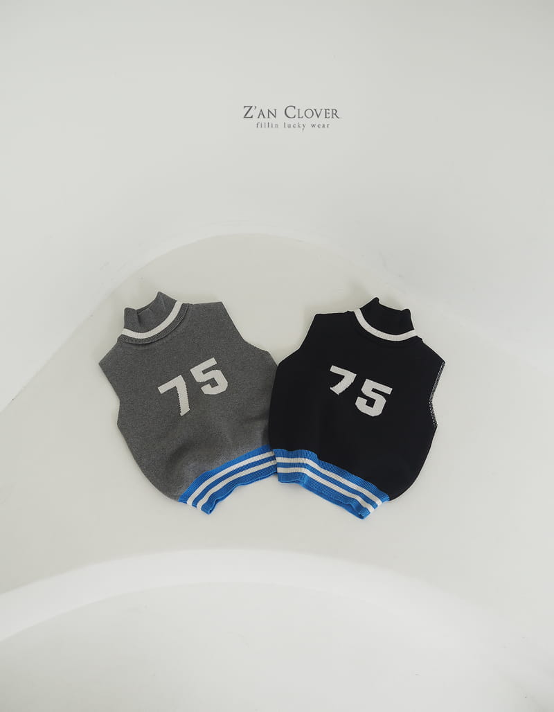 Zan Clover - Korean Children Fashion - #childrensboutique - 75 Knit Vest