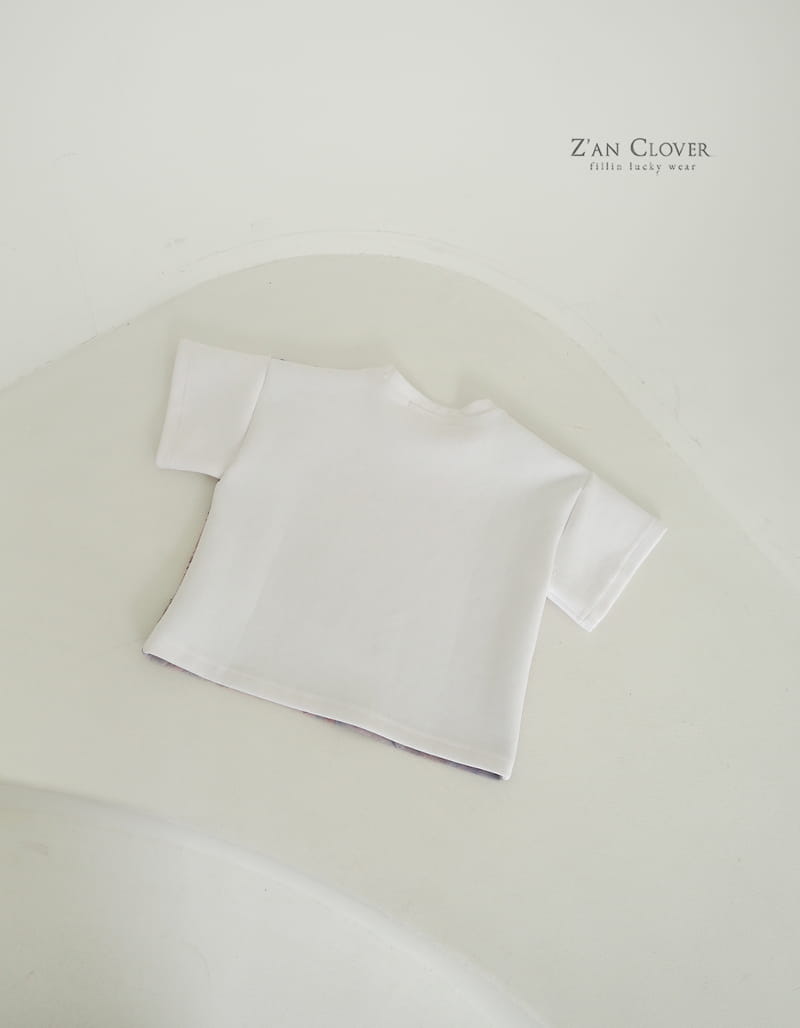 Zan Clover - Korean Children Fashion - #designkidswear - Digital Boxy Tee - 7