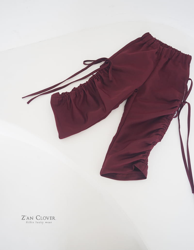 Zan Clover - Korean Children Fashion - #designkidswear - Street String pants - 9