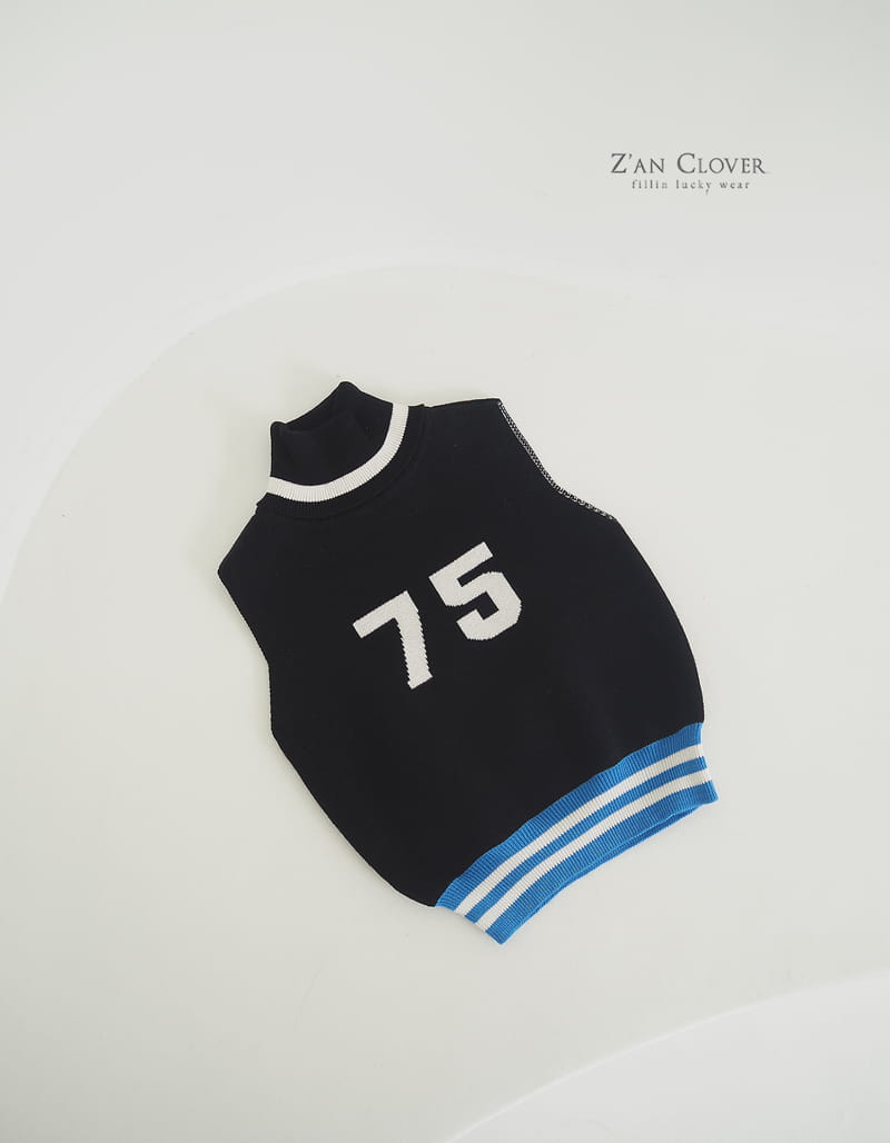 Zan Clover - Korean Children Fashion - #discoveringself - 75 Knit Vest - 3