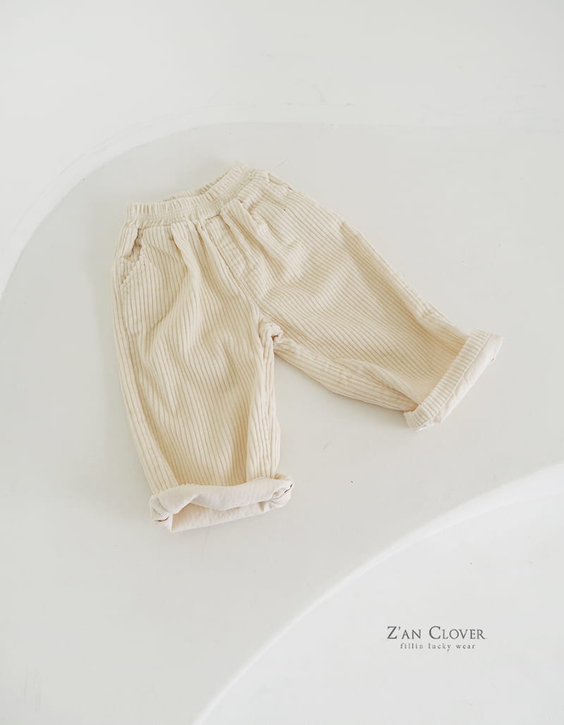 Zan Clover - Korean Children Fashion - #discoveringself - Rib Loose Pants - 8