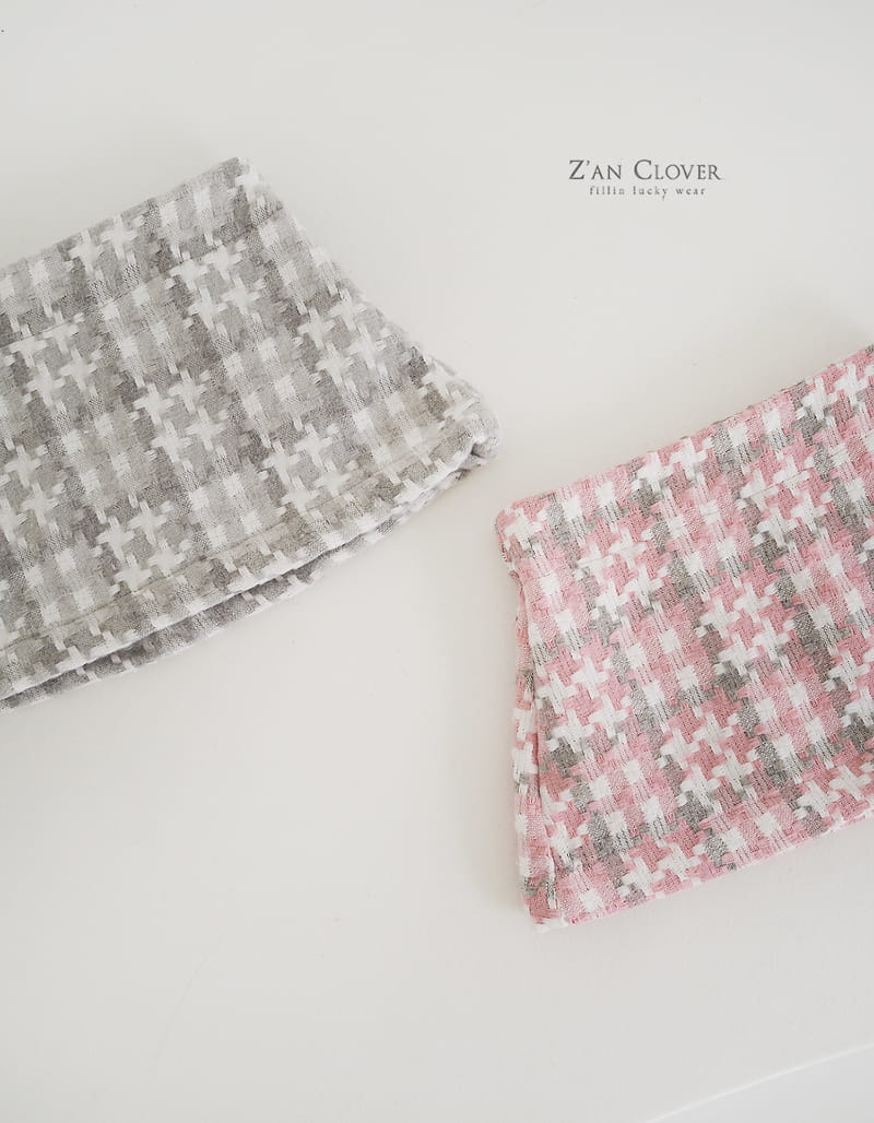 Zan Clover - Korean Children Fashion - #designkidswear - Twid Mini Skirt - 4