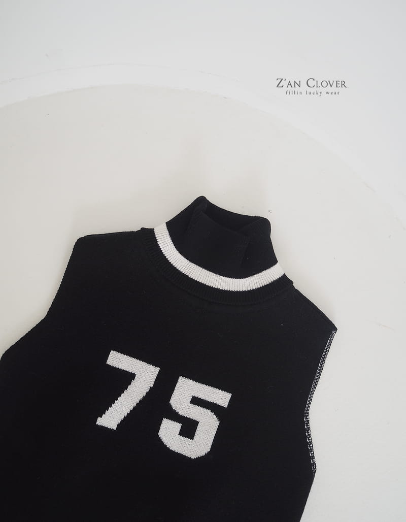 Zan Clover - Korean Children Fashion - #discoveringself - 75 Knit Vest - 4