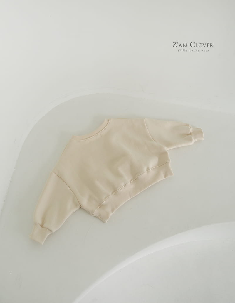 Zan Clover - Korean Children Fashion - #kidsshorts - Hppy Bear Sweatshirt - 7