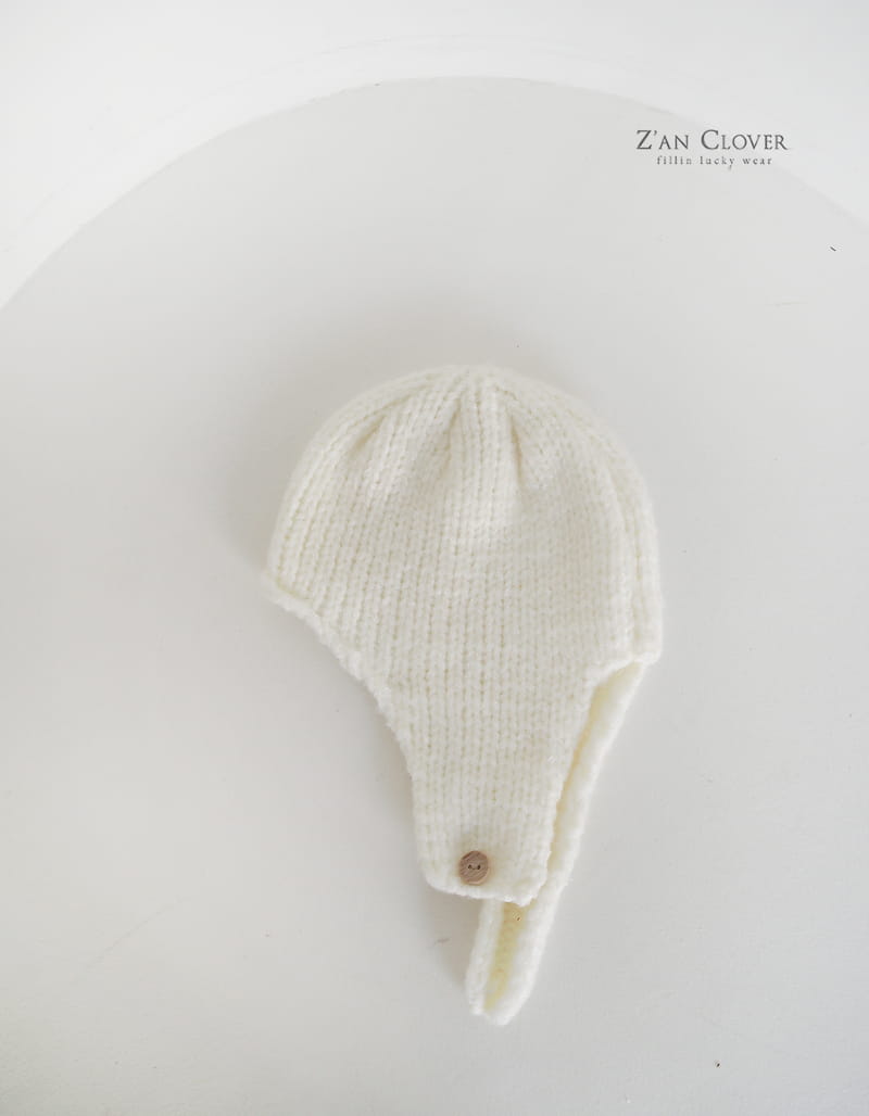 Zan Clover - Korean Children Fashion - #kidsshorts - Button Ears Beanie - 6