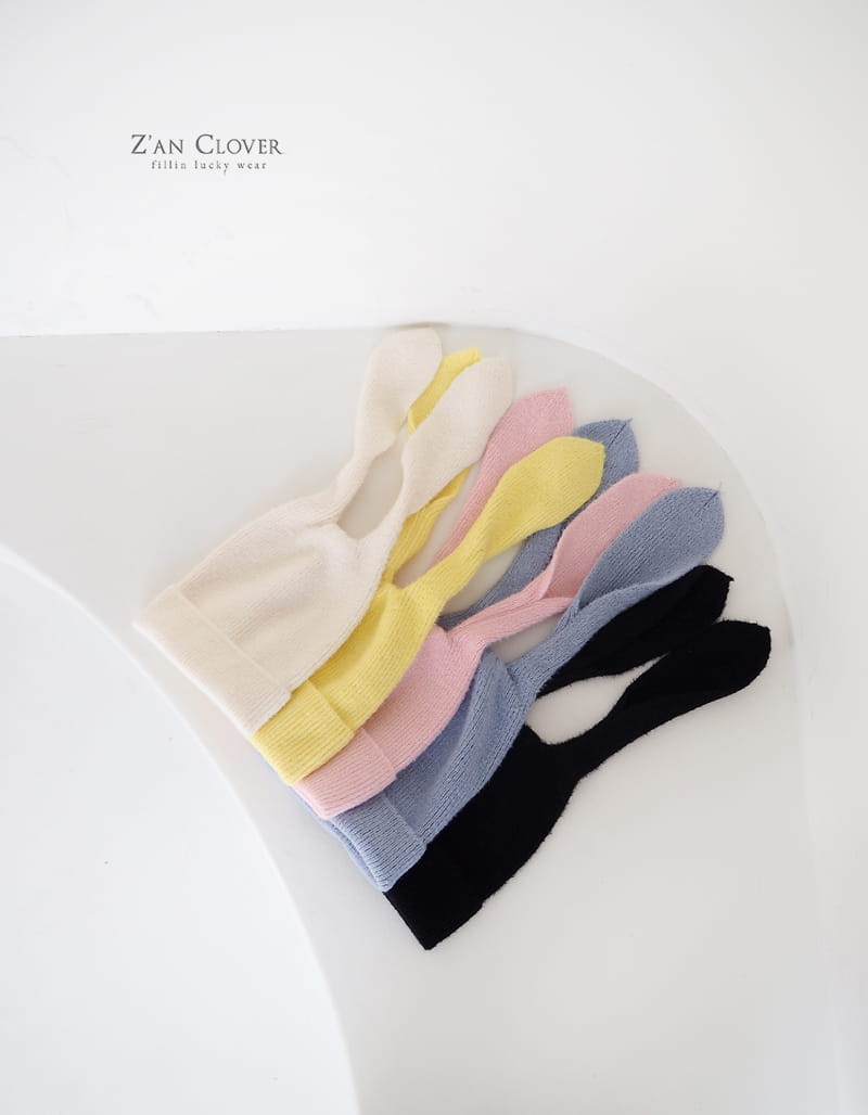 Zan Clover - Korean Children Fashion - #fashionkids - Angora Bunny Beanie - 4