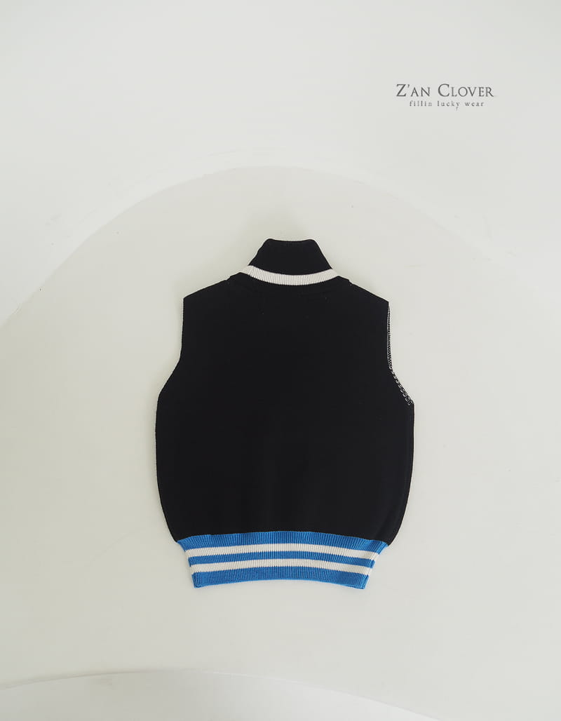 Zan Clover - Korean Children Fashion - #kidsstore - 75 Knit Vest - 6