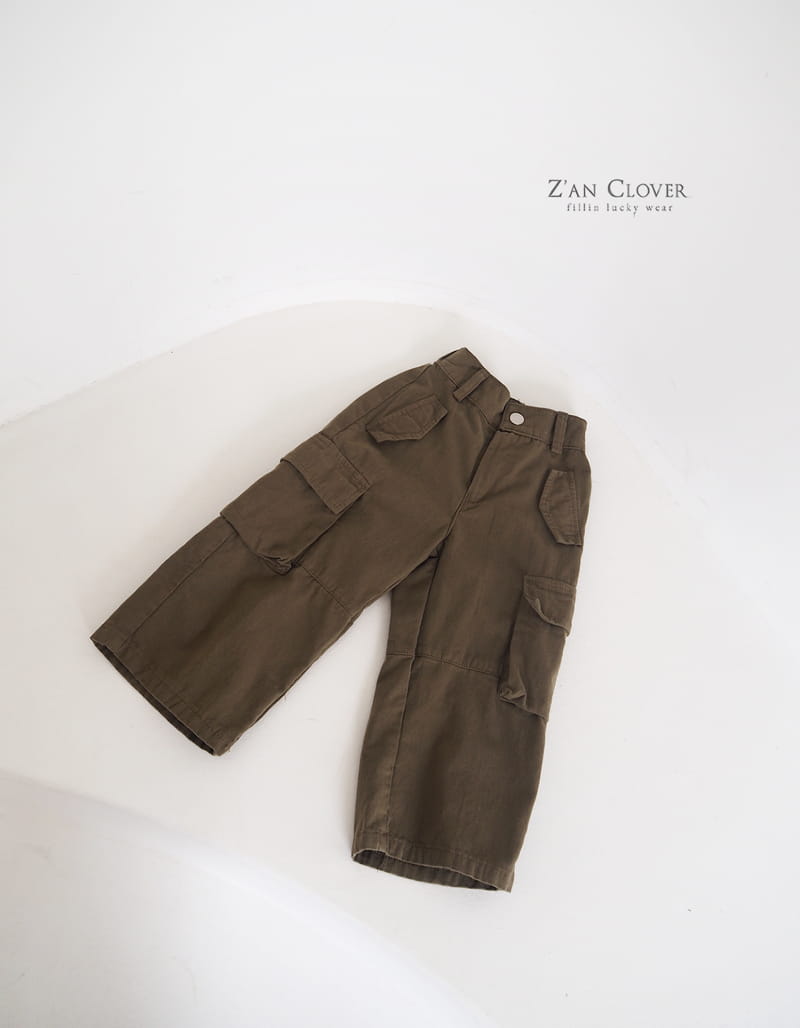 Zan Clover - Korean Children Fashion - #kidsstore - Slit Pants - 12