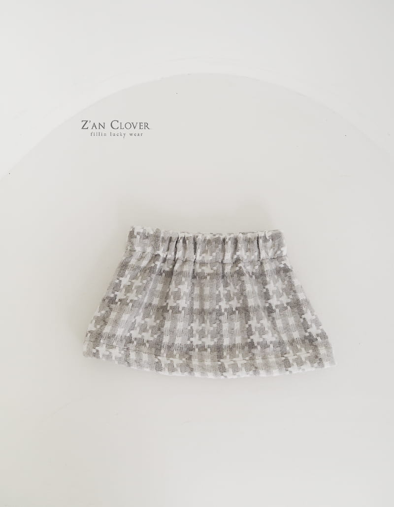 Zan Clover - Korean Children Fashion - #kidsstore - Twid Mini Skirt - 7