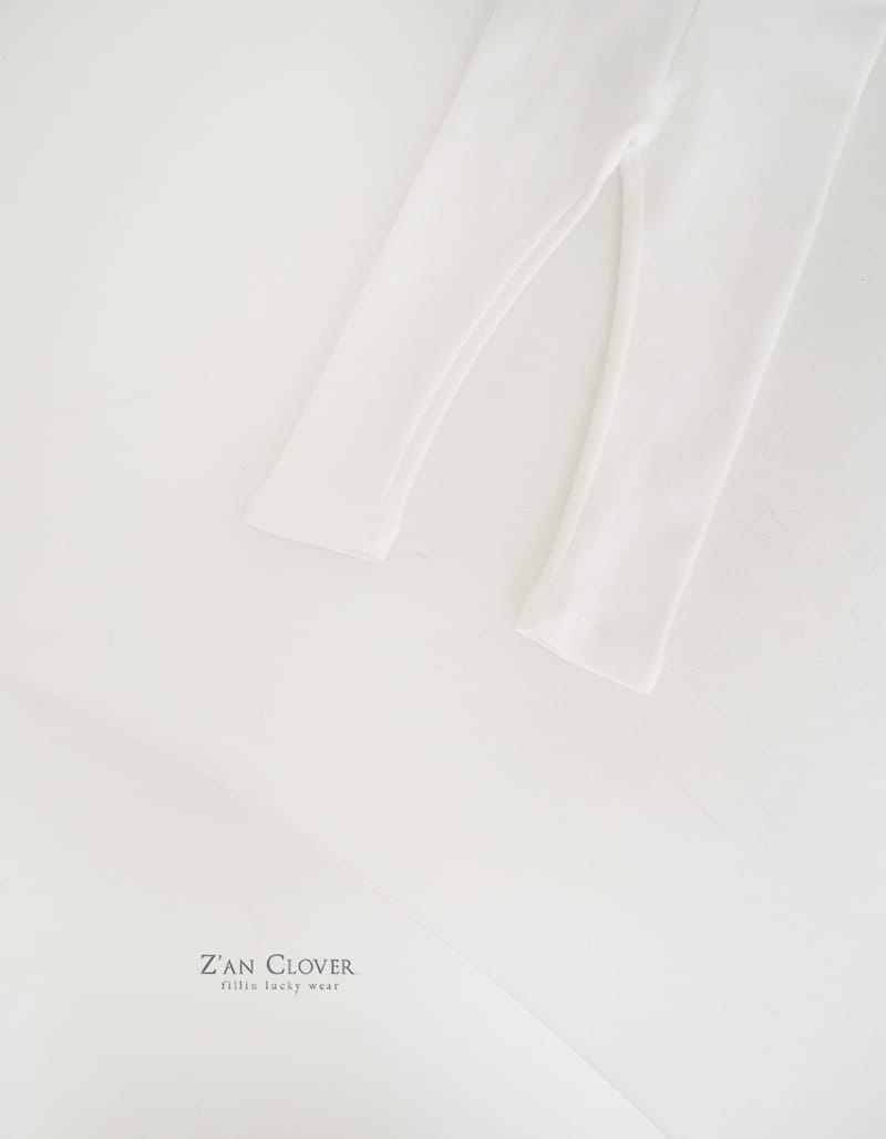 Zan Clover - Korean Children Fashion - #kidzfashiontrend - Mon Blan Leggings - 6