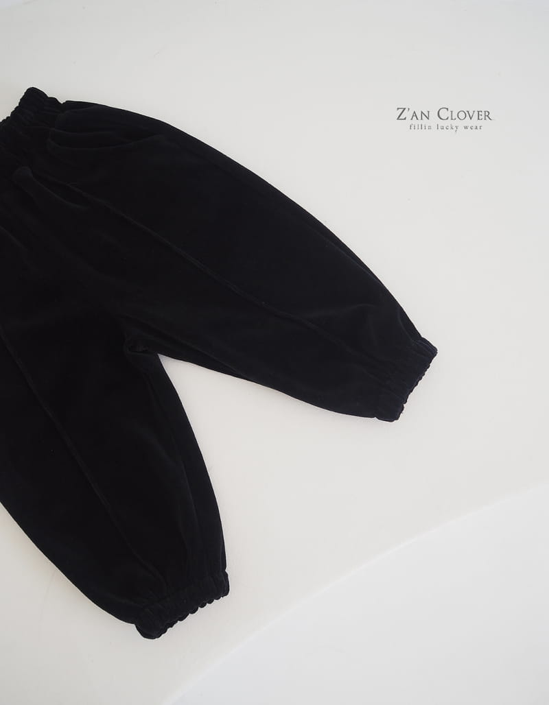 Zan Clover - Korean Children Fashion - #kidzfashiontrend - Veloure Pintuck Trainning Pants - 2