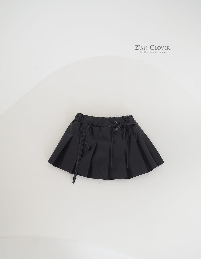 Zan Clover - Korean Children Fashion - #kidzfashiontrend - Cyber Pleats Skirt - 9