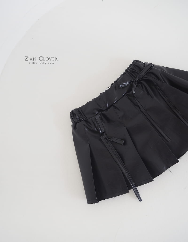 Zan Clover - Korean Children Fashion - #littlefashionista - Cyber Pleats Skirt - 11